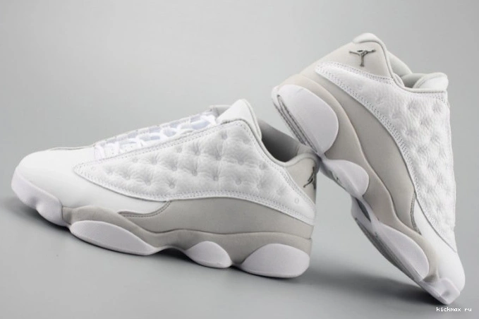 Rep Jordan white LowPure 13 mens Money Air 310810-100 0725